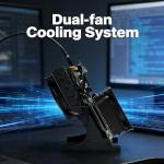 Bitcoin Home Miner NerdQaxe++ 6TH/s Dual-Fan ASIC