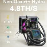 Bitcoin Home Miner Nerdqaxe++ 4.8TH/s Hydro Unit