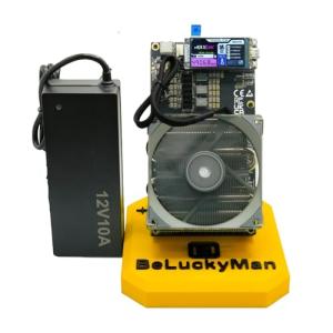 NerdQaxe++ 4.8TH/s Bitcoin Miner with BM1370 Chips