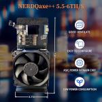 NerdQaxe++ Bitcoin Miner 5.5-6TH/s Low Noise
