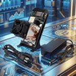 BM1370 1.5TH/s ASIC Bitcoin Miner with PSU