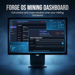 Bitforge Nano Open-Source Bitcoin Miner | Dual BM1370 ASIC, Up to 2.5TH, 12V | Compact Solo Miner Bitcoin Mining Machine