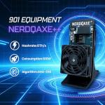 Bitcoin Miner Nerdqaxe++ Rev 6.1 Lottery Miner 6TH/s Open-Source for Home Office Crypto Currency Miners for BTC Solo Mining Machine 100W 110V-240V BTC Miner BM1370