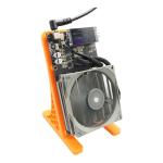 NerdQaxe++ 4.8TH/S Home Bitcoin Miner 15J/TH High Efficiency Cryto Miner Open Source Solo Miner SHA256 Silent Compact Home Miner with 120W PSU