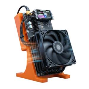 NerdQaxe++ Rev 6.1 6TH/s Low Power Bitcoin Miner