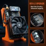 NerdQaxe++ Rev 6.1 6TH/s Low Power Bitcoin Miner