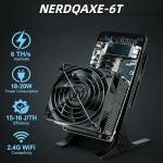 NerdQaxe++ 6TH/s Bitcoin Miner with BM1370 Chips