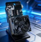 NerdQaxe++ 6TH/s Bitcoin Miner with BM1370 Chips