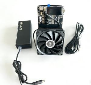 Solo Miner Nerdqaxe++ 4.8TH/s with Power Supply