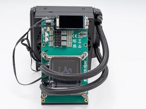 Black US Plug Bitaxe Nerdqaxe++ 4.8T BTC Miner