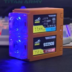 Bitcoins Miner S19 Pro 78KH/s with T-Display