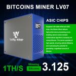 Bitcoins Solo Lottery Miner WiFi SHA-256 1TH/S
