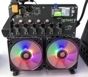 NerdOCTAXE γ 12TH/s Solo Miner with RGB Fan