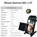 Bitaxe Gamma 601 Bitcoin Miner - 1.5TH/s, Low Noise