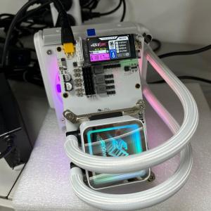 Bitaxe NerdQaxe++ Hydro Rev 6.1 BTC Miner