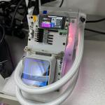 Bitaxe NerdQaxe++ Hydro Rev 6.1 BTC Miner