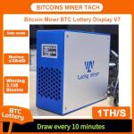 Bitcoins Solo Lottery Miner WiFi SHA-256 1TH/S