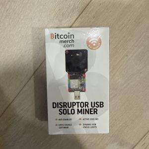 Bitcoin Disruptor USB Solo Miner 300GH/s