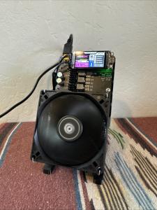 Nerdqaxe++ Rev 6.1 Bitcoin Miner 6Th/s