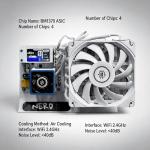 Bitcoin Home Miner NerdQX 8.1T Solo Miner