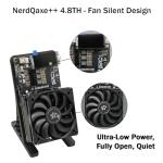 NerdQaxe++ 4.8TH/s Bitcoin Miner for Home