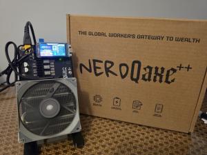 NerdQaxe++ Rev6 Bitcoin Miner with PSU - 6TH/S