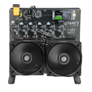 NerdOctaxe Rev3.1 Bitcoin Miner 12TH/S 200W