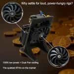 NerdQaxe++ Bitcoin Miner 6TH/s Dual Fan