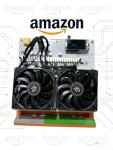 Black&US Plug Bitaxe Nerdqaxe++ BTC Miner 9.6T
