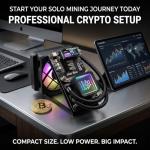 NerdQaxe++ 4.8TH/S Bitcoin Solo Miner