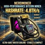 NerdQaxe++ 4.8TH/S Bitcoin Solo Miner