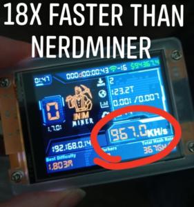 1,000 KH/S Bitcoin Lottery Miner - Super Fast!