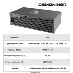 iPollo V1H Hydro Miner 850MH/s with PSU
