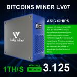 Bitcoins Solo Lottery Miner 2.4G WiFi SHA-256