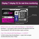 NerdQaxe++ 4.8TH/s Bitcoin Mining Machine