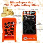 Bitaxe Supra Hex 701 BTC Crypto Miner 3.5T-4.2TH/S
