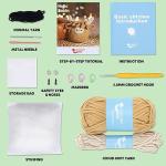 Complete Beginner Crochet Kit - Highland Cow