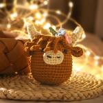 Beginner's Highland Cow Crochet Kit with Video Tutorial