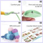Beginner Pink Pig Crochet Kit with Tutorials
