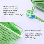Beginner Pink Pig Crochet Kit with Tutorials