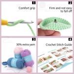 Beginner Crochet Kit: 2 Cats with Video Tutorial