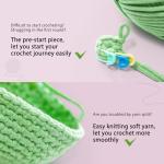 Beginner Crochet Kit: 2 Cats with Video Tutorial