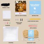 Highland Cow Crochet Kit for Beginners and Kids