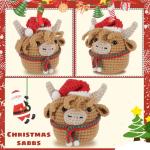 Beginner Christmas Crochet Kit - Highland Cow