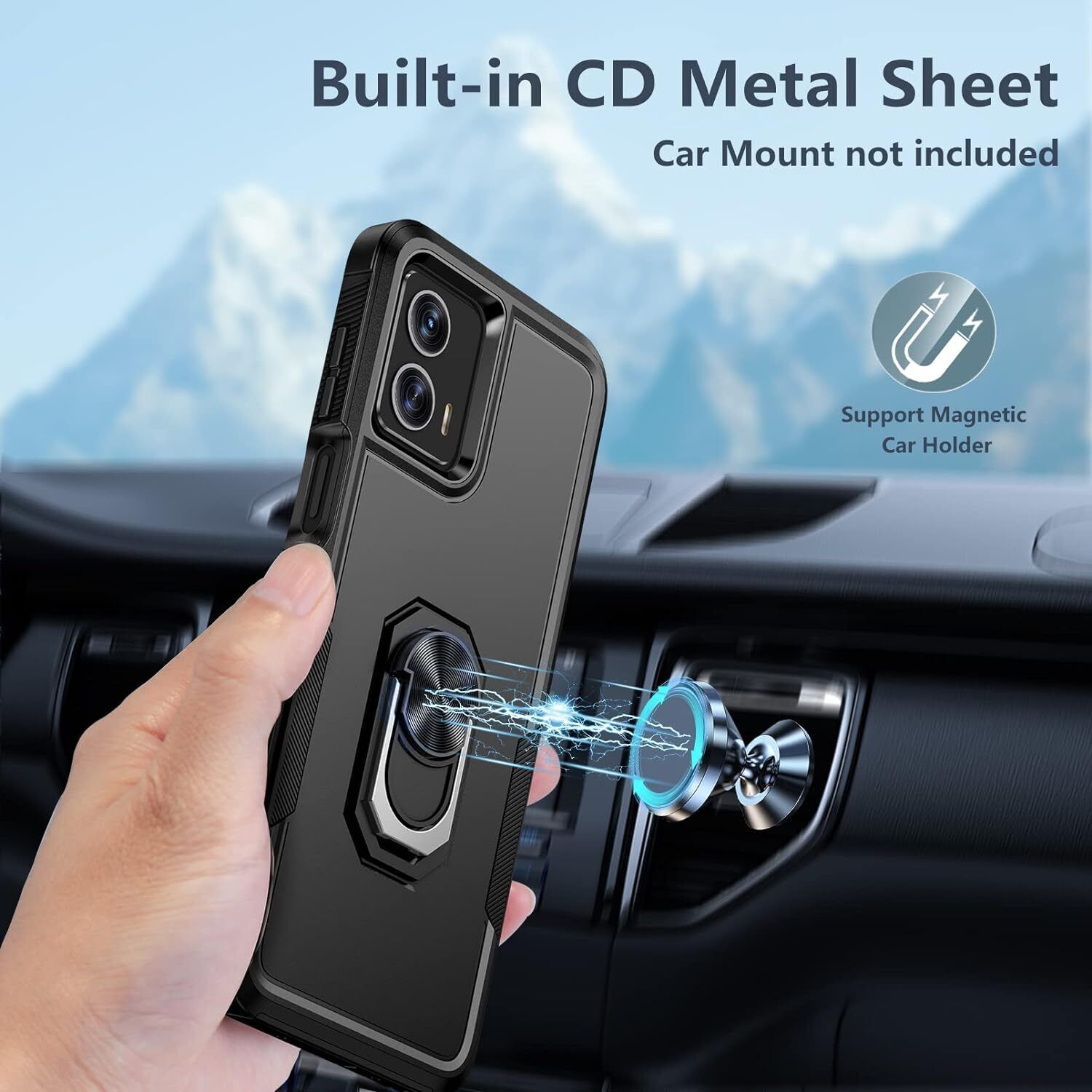 Motorola Moto G Play 2024/G Power 5G Case and Glass