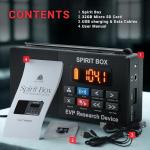 Handheld Spirit Box with Micro SD & Flashlight