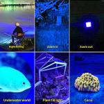 Rechargeable Red, Green, Blue Flashlight with 4 Modes