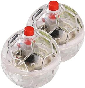Ghost Flashing Light-Up Pet Toy Balls - 2 Pack