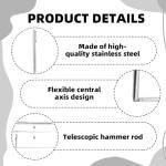 Copper Dowsing Rods for Ghost Hunting - 2 Pack