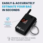 BACtrack Keychain Breathalyzer - Portable Alcohol Tester